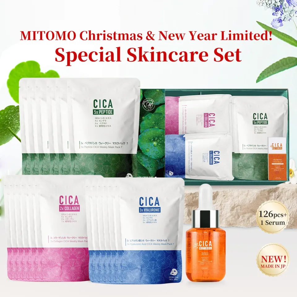 Mitomo Noel P707000127 coffret visage CICA retinol semaine
