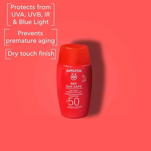 Apivita Bee Sun Safe Fluide Visage SPF50 50 ml Sec
