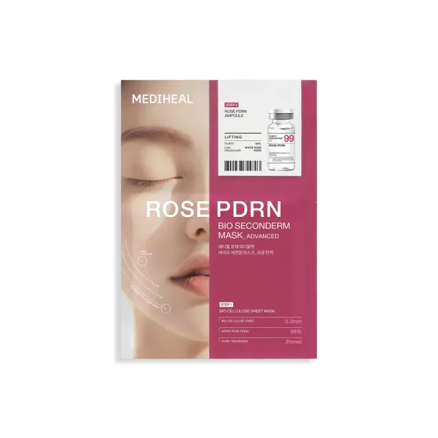 Mediheal Rose PDRN Bio Seconderm masque liftant x10
