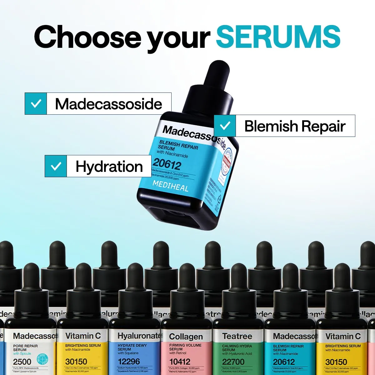 Mediheal Madecassoside Blemish Repair sérum 40 ml anti-imperfections