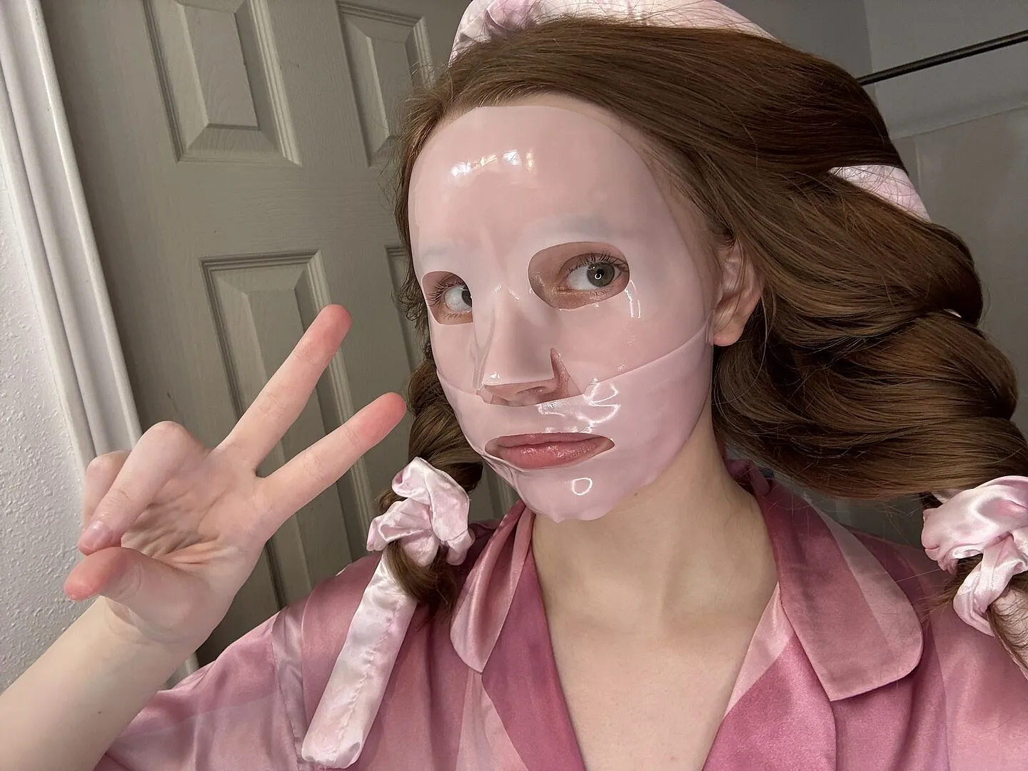 Mediheal Hyper Collagen masque gel visage 4 patchs raffermissant