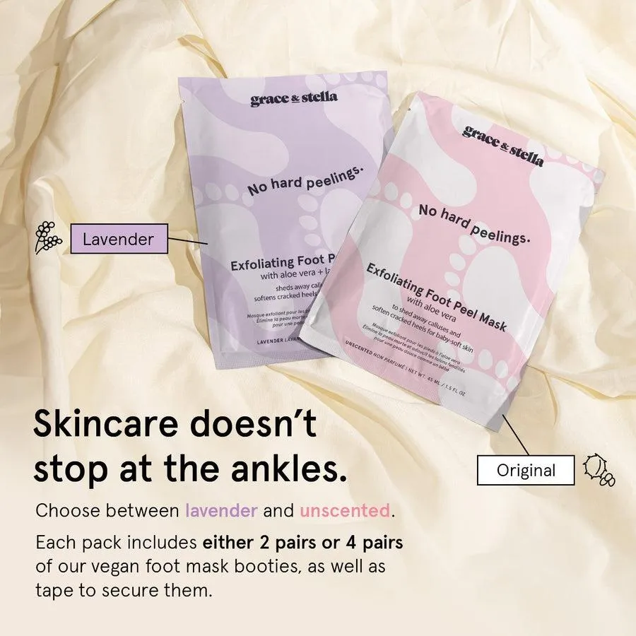 Grace & Stella Foot Peel masque pieds Original 2 paires