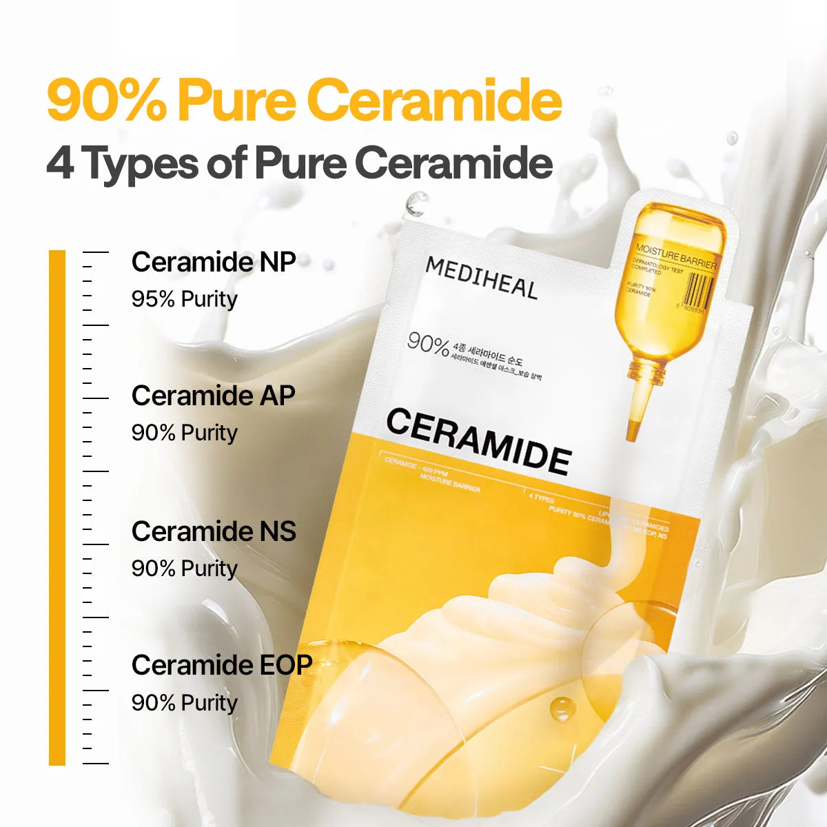 Mediheal Ceramide Essential Mask masque visage hydratant