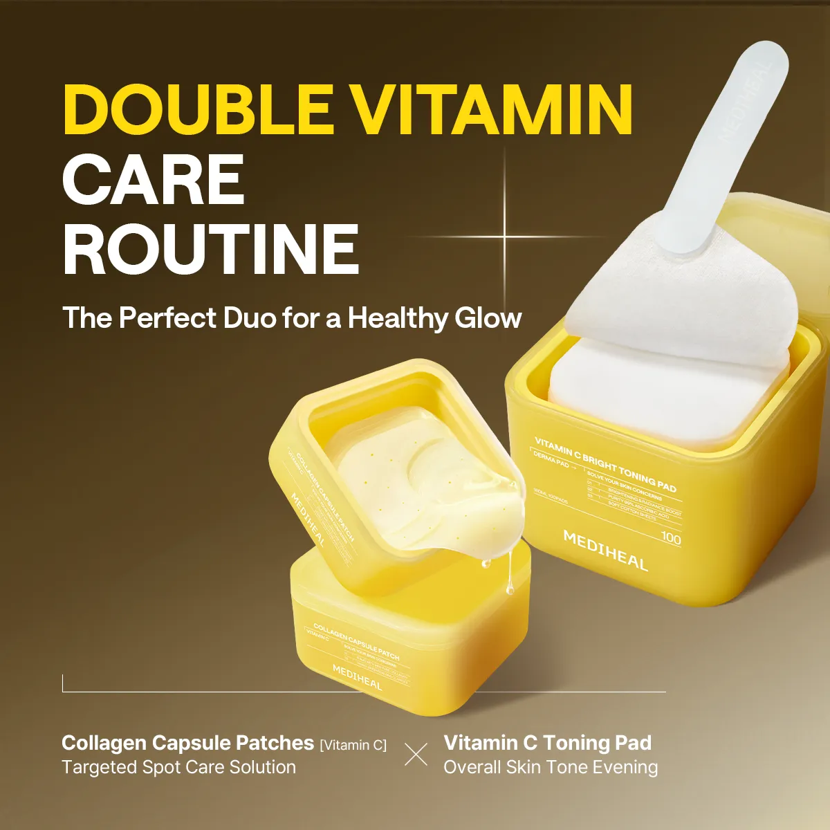 Mediheal Vitamin C Capsule patch yeux éclat