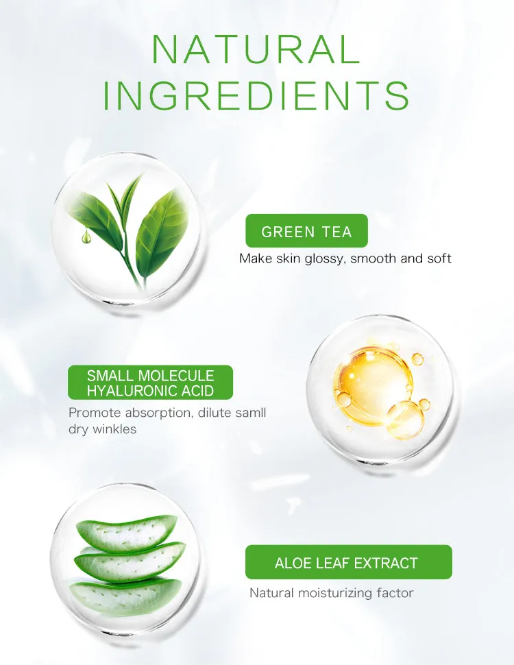 Mitomo Green Tea masque visage 5 pcs thé vert