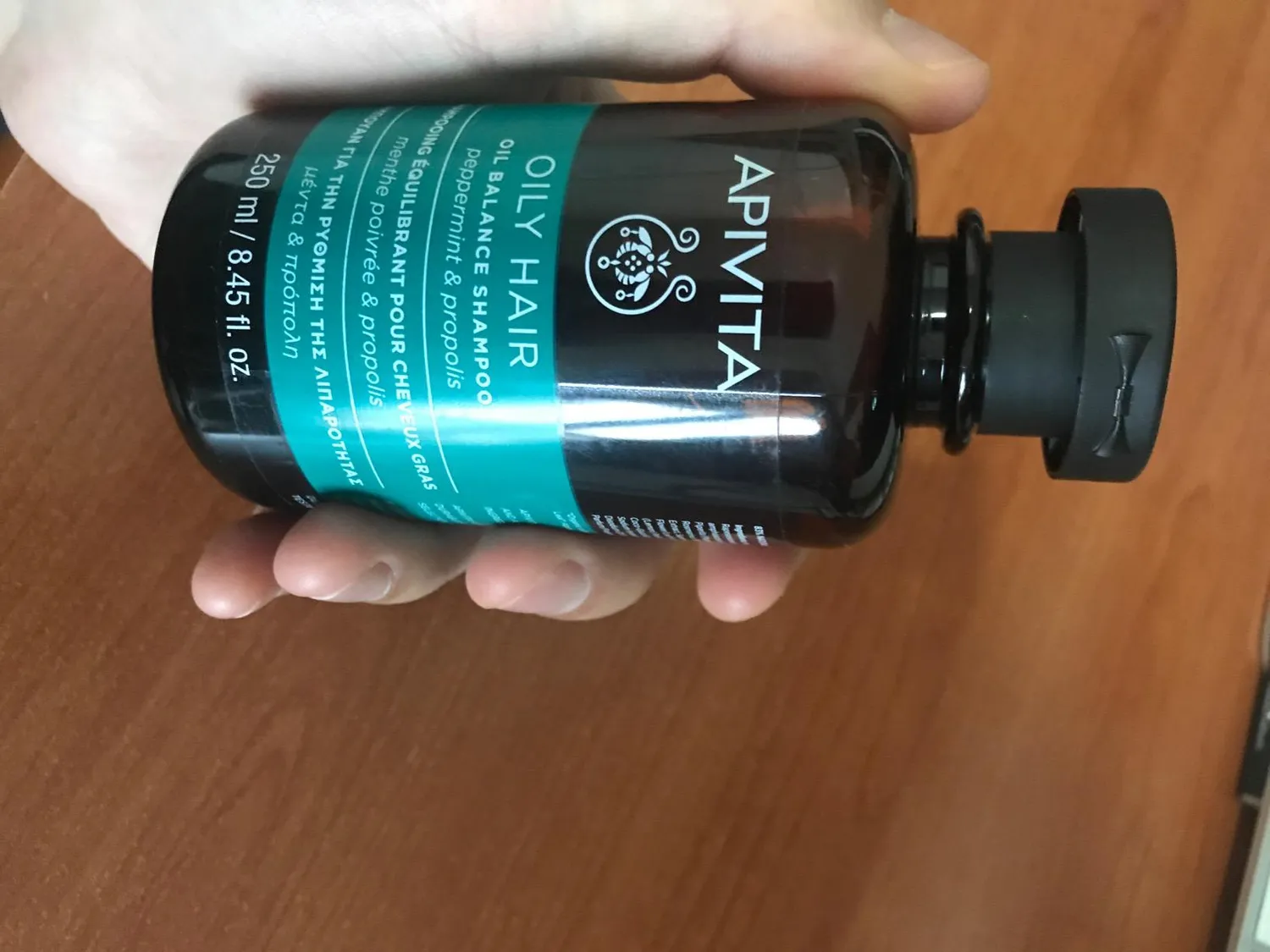 Apivita Cuir Chevelu Gras & Pointes Sèches shampoing 250 ml ortie