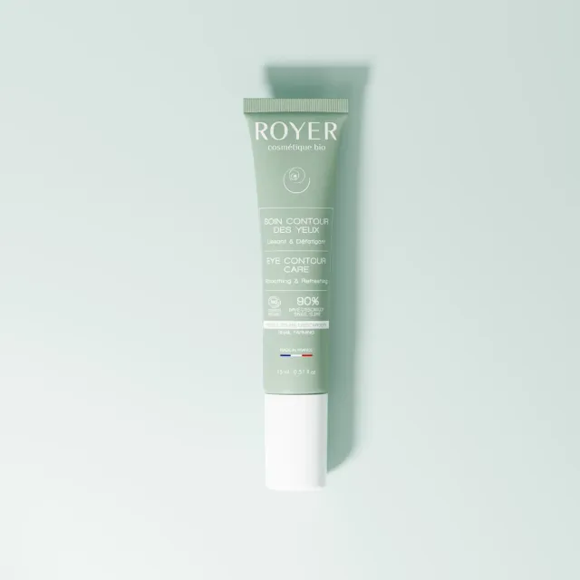 Royer Cosmétique Soin contour des yeux bave escargot 90% poches