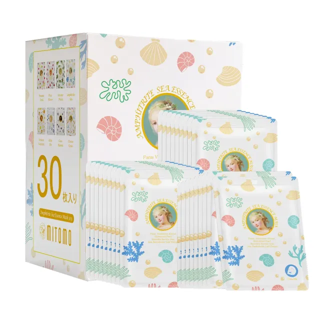 Mitomo Déesse MG 303 Masque Visage Marin 30 Pièces