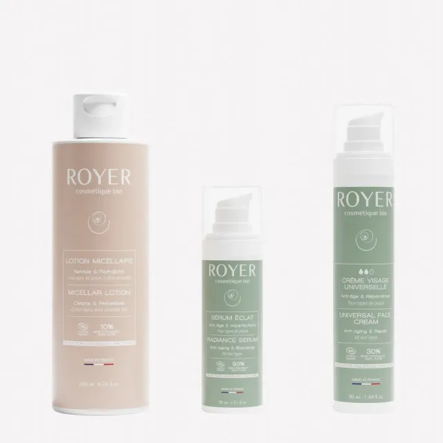 Royer Routine Hydratation Réparation Coffret Bave d'Escargot 3 Soins