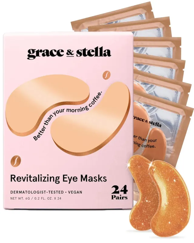 Grace & Stella Revitalizing Bronze patchs yeux 24 paires caféine