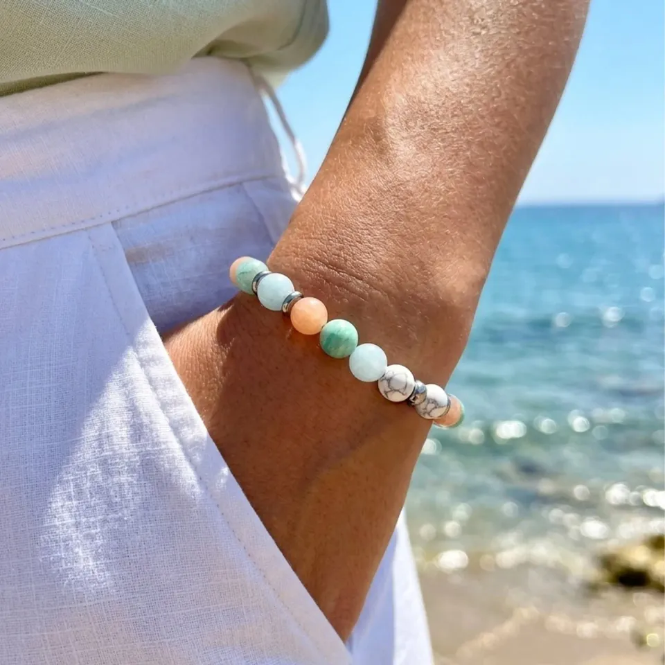 Royer Cosmétique bracelet pierres naturelles amazonite