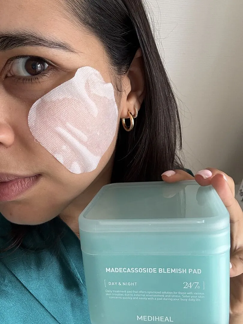 Mediheal Madecassoside Pad toner 100 pads peau sensible