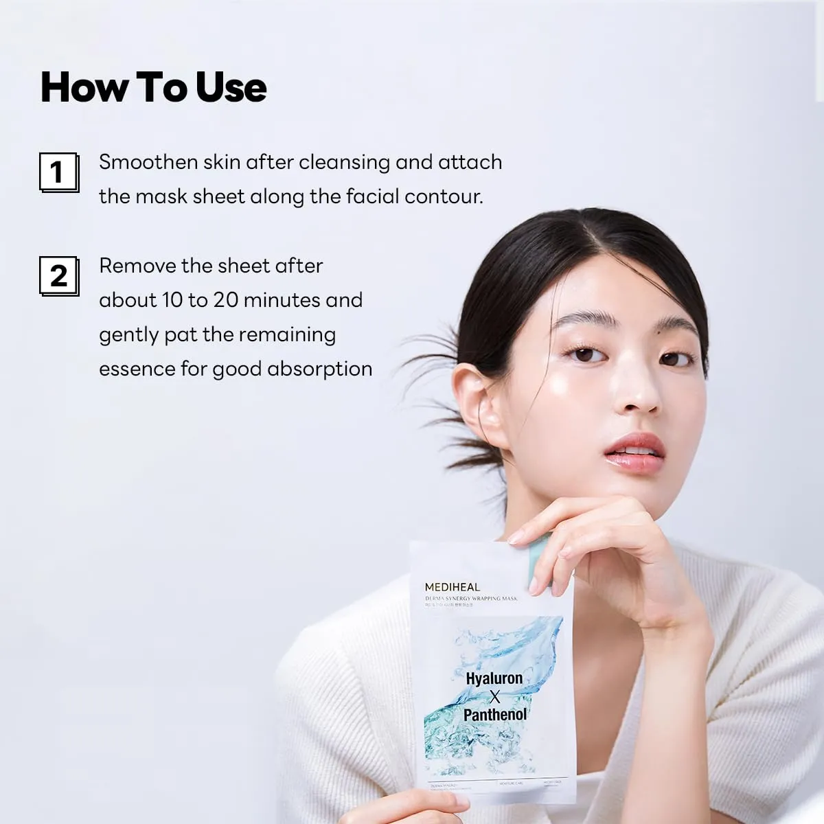 Mediheal Derma Synergy Wrapping Mask Moisture masque 4 pcs